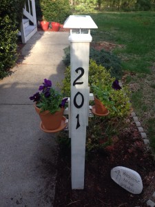 How To Make A Beautiful DIY Solar Light Garden Post