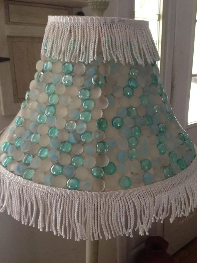 Marble Lampshade Our Crafty Mom 2