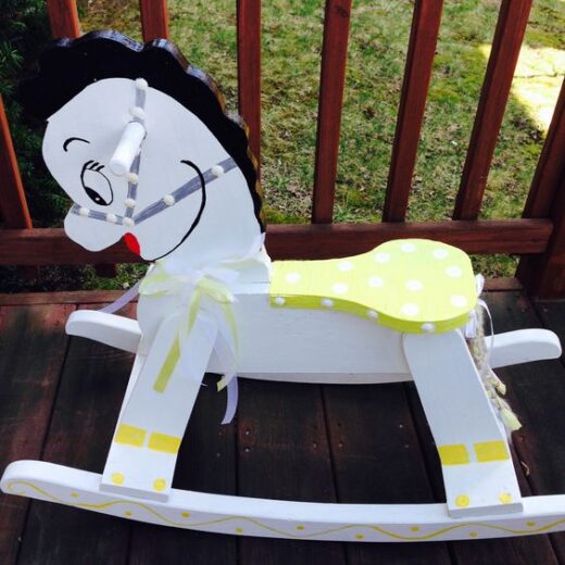 Make A Hand Painted Antique Rocking Horse