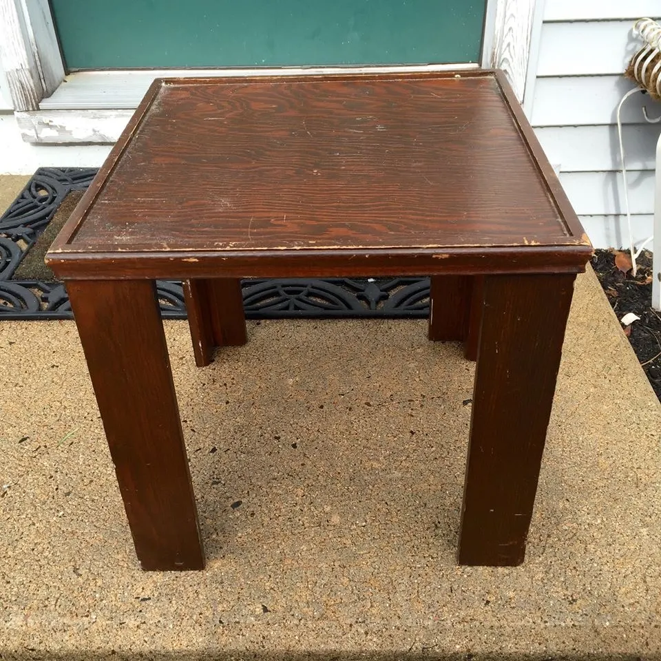 Refinished End Table