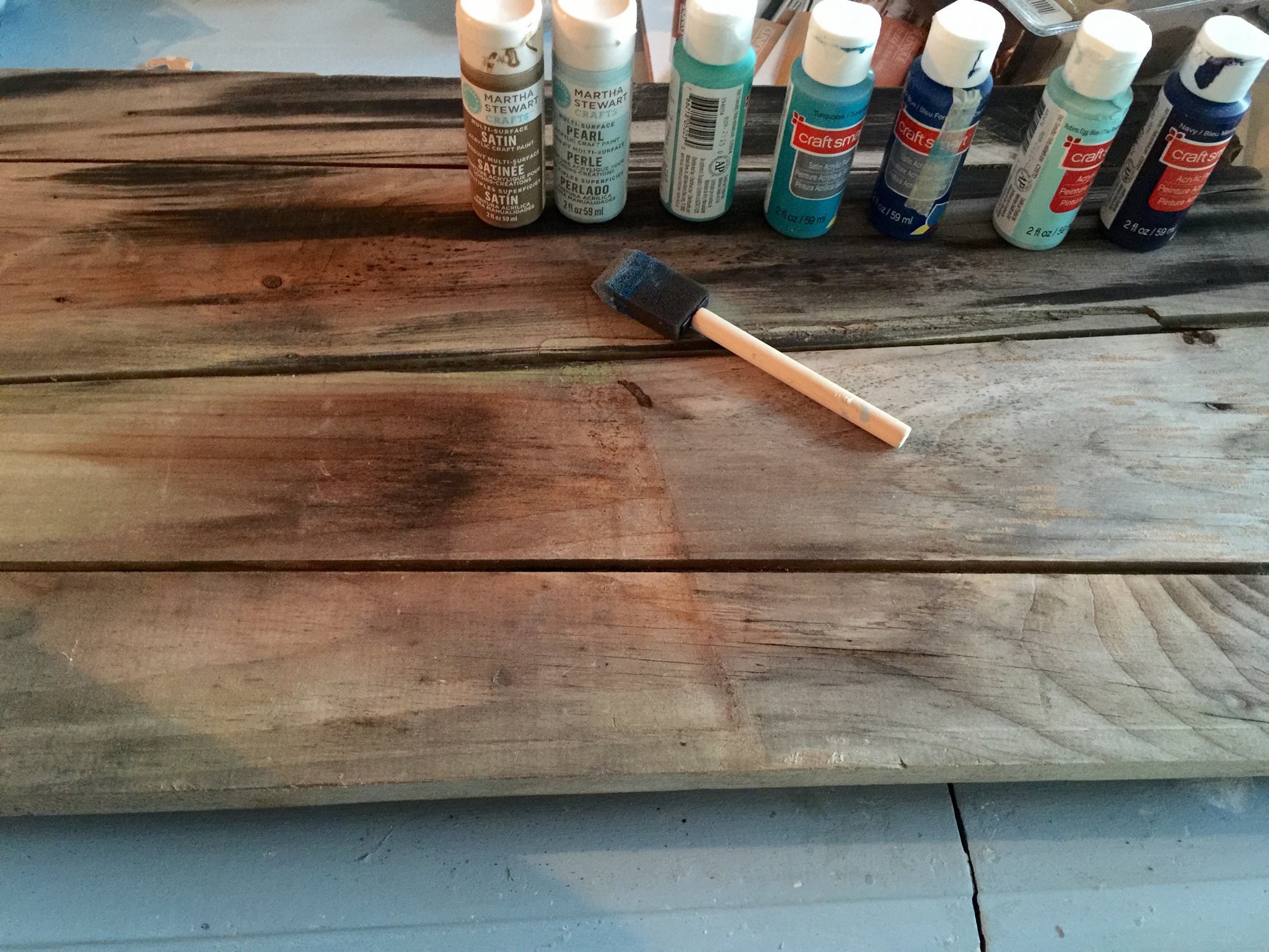 DIY Pallet Coffee Station - Our Crafty Mom