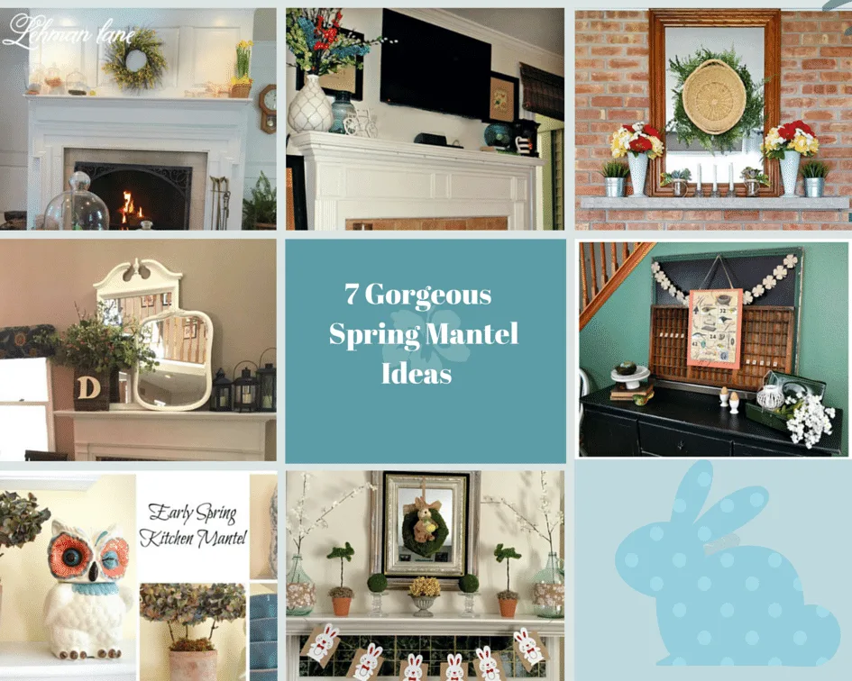 7 Gorgeous Spring Mantel Ideas