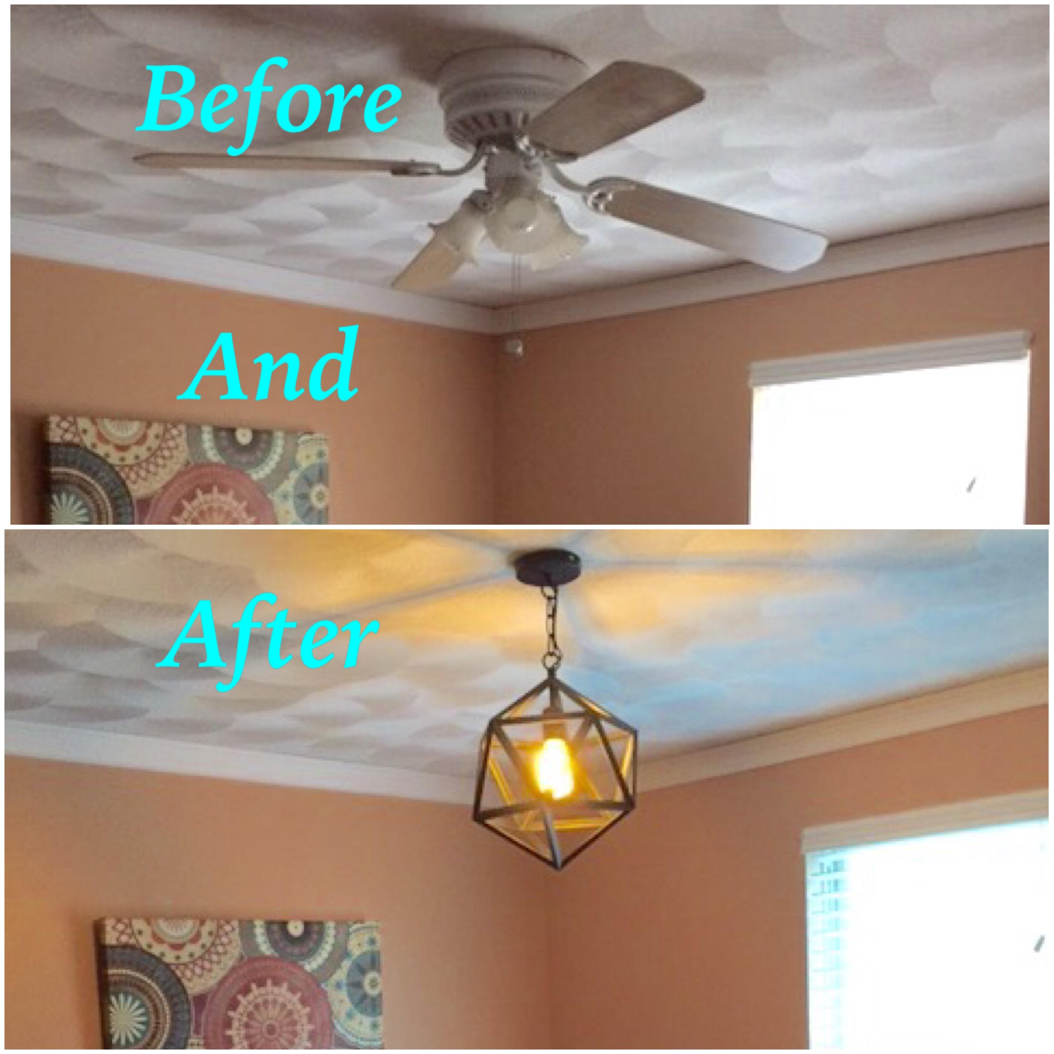 Fixer Upper Inspired Industrial Pendant Light Our Crafty Mom