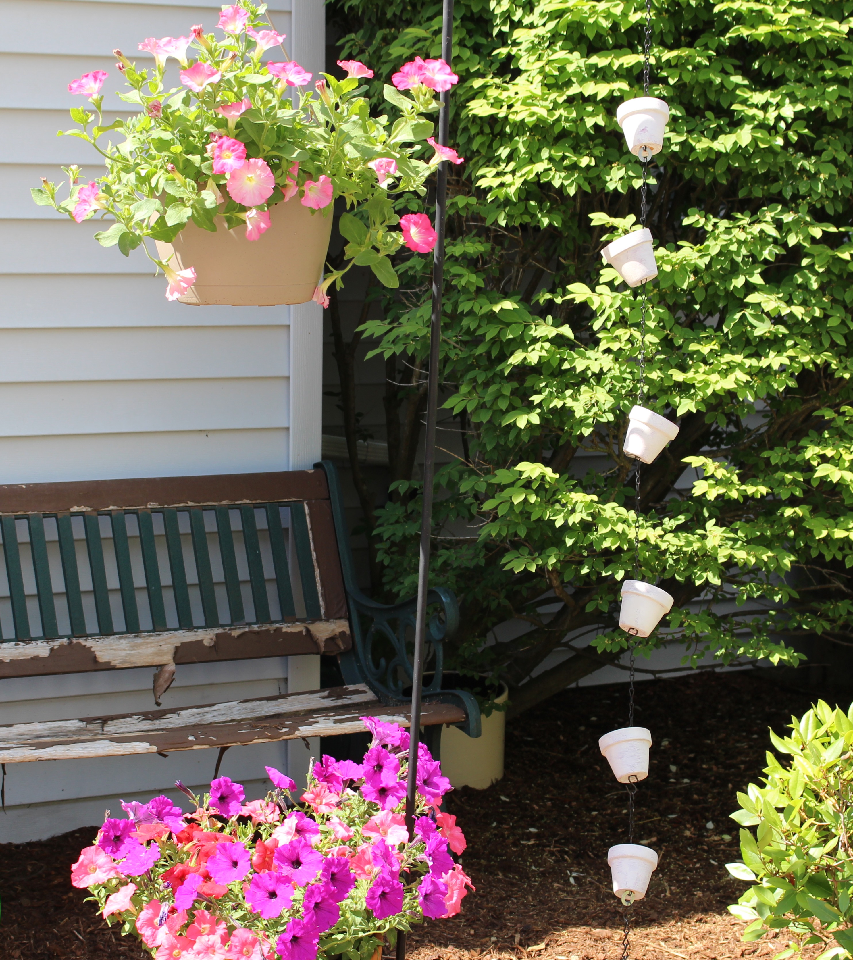 DIY Clay Pot Rain Chain