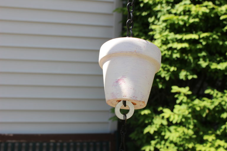 DIY Clay Pot Rain Chain