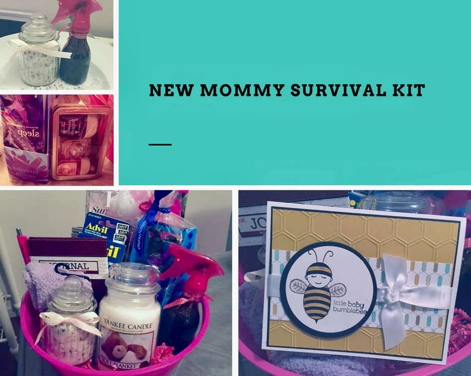 New mom survival kit 