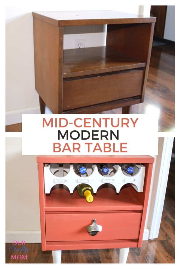 mid century modern bar