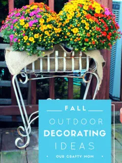 Outdoor Fall Decorating Ideas Our Crafty Mom