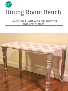 DIY Modern FLAIR DINING ROOM BENCH