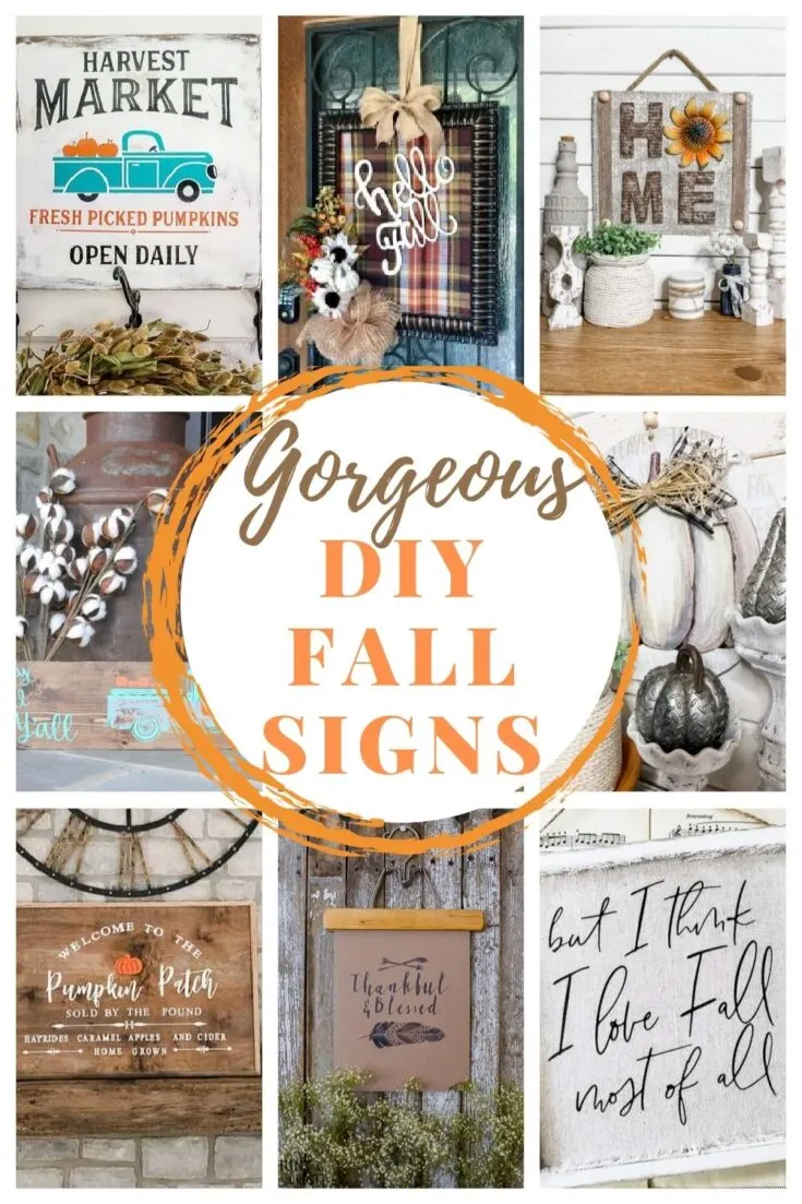 31 Fun DIY Fall Signs That You Can Easily Recreate!