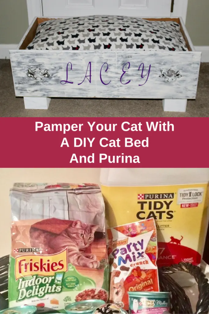 Pamper Your Cat With A DIY Cat Bed And Purina Our Crafty Mom