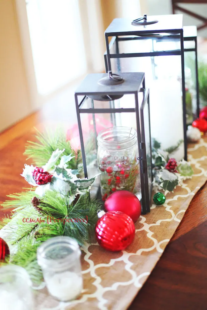 12 Days of Christmas Blog Hop-Christmas Tablescapes Our Crafty Mom