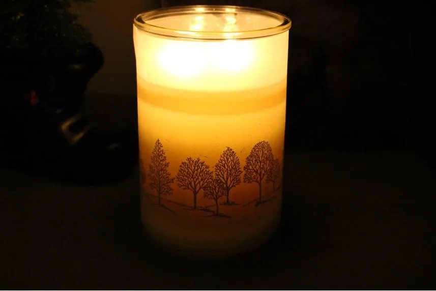 the flickering light of the candles [candle DIY] – This Blog Is