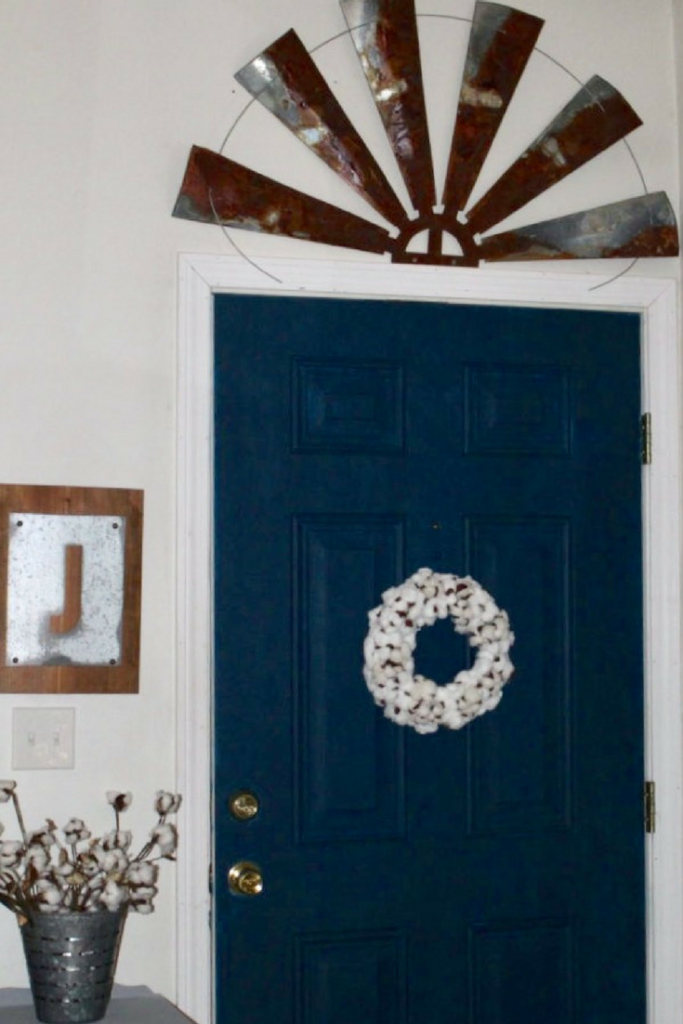 Quick & Easy Farmhouse Style Small Entryway Makeover Our Crafty Mom