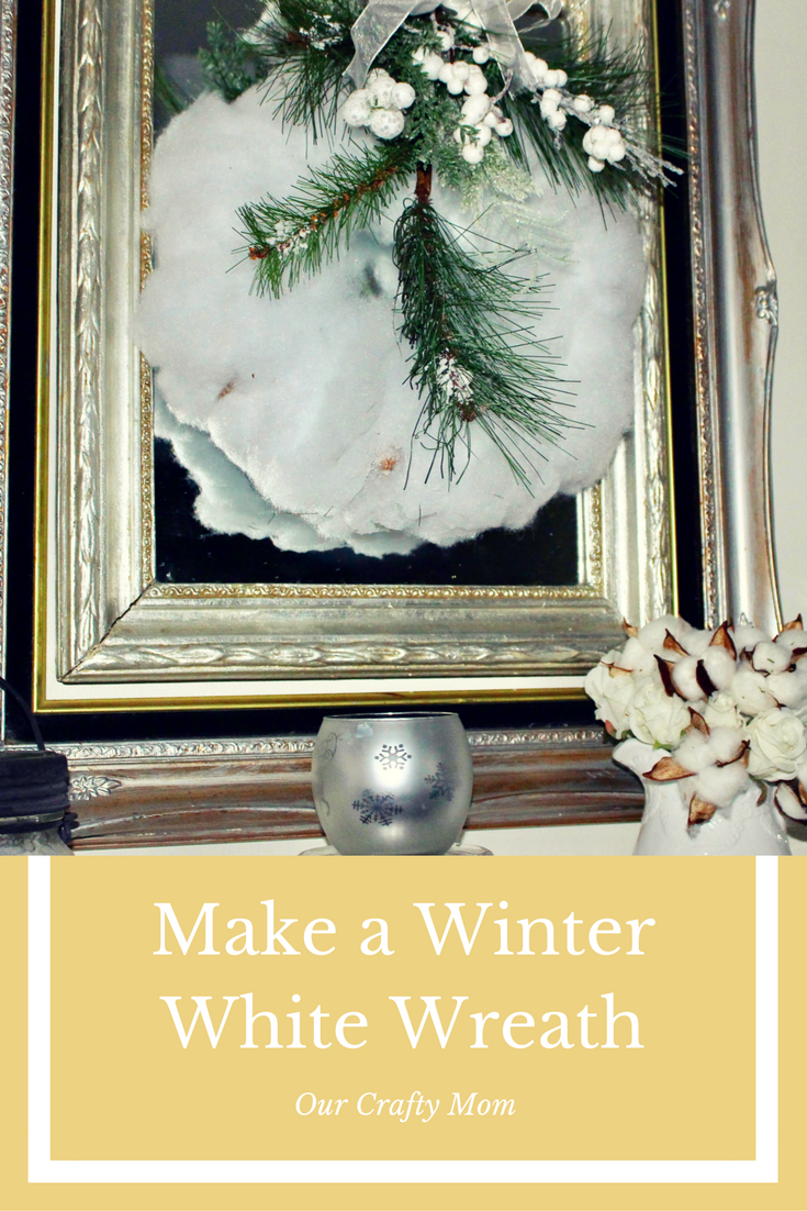 Make A Gorgeous Glitter Wooden Snowflake For Winter Decor