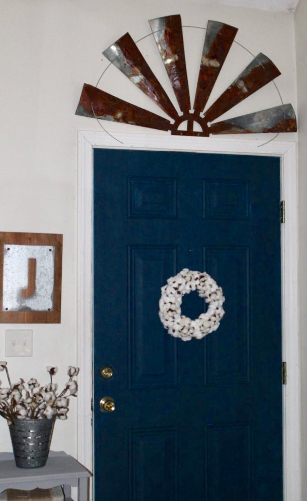 Quick & Easy Farmhouse Style Small Entryway Makeover Our Crafty Mom