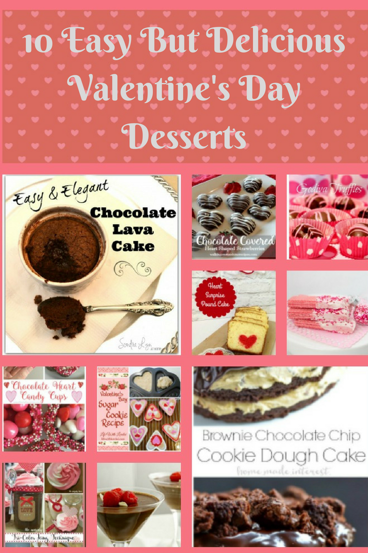 10 Easy But Delicious Valentine's Day Desserts Our Crafty Mom