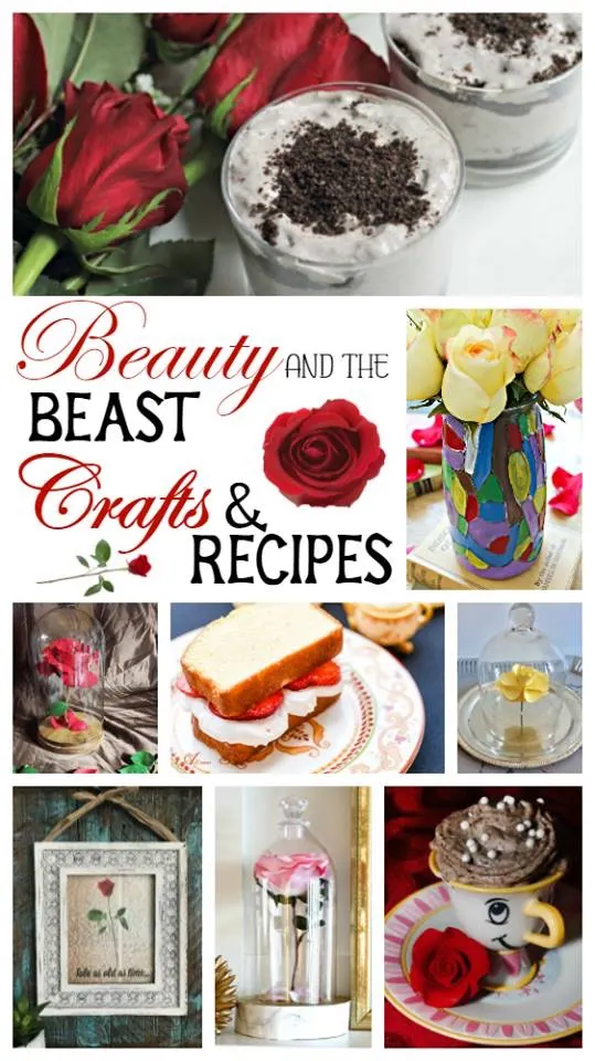 DIY Beauty & The Beast Flower Cloche Our Crafty Mom