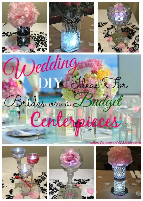 Wedding DIY Ideas for Brides on a Budget - Centerpieces - Queens NYC Mom - HMLP 122 Feature