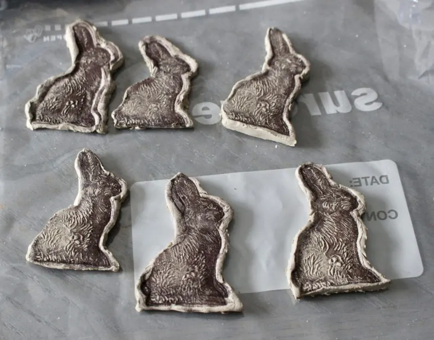 How To Make Clay Easter Bunny Napkin Rings Our Crafty Mom