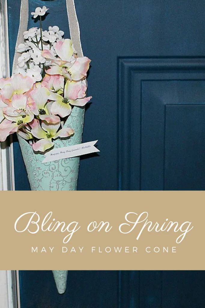 Bling on Spring Make A May Day Flower Cone Our Crafty Mom Pinterest.jpg