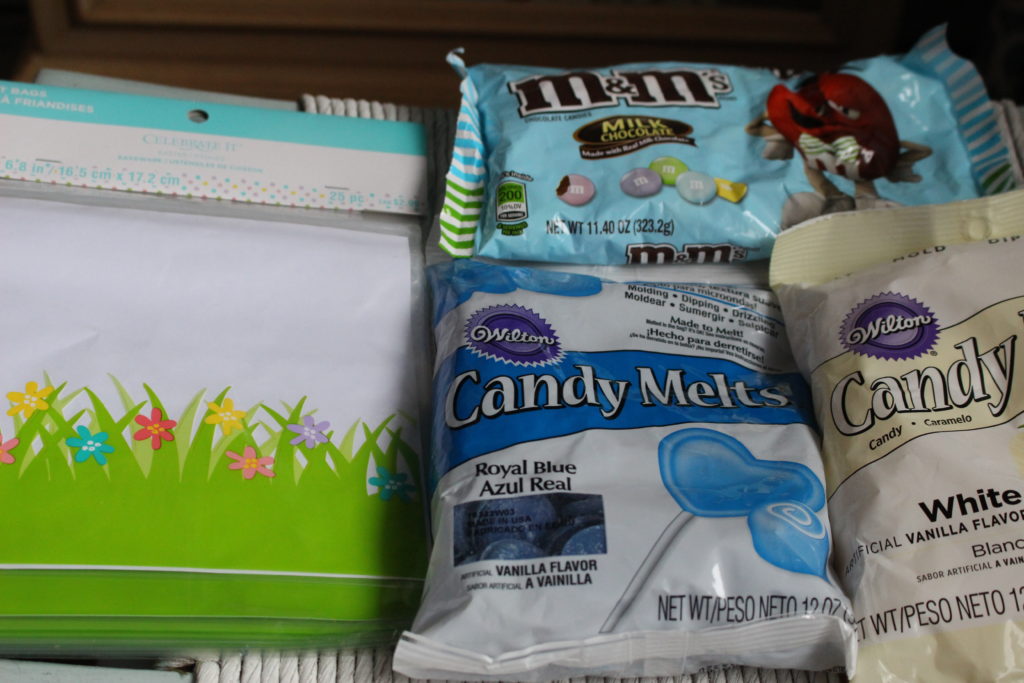 Candy Bark Treat Bags Smurfs & Giveaway Our Crafty Mom