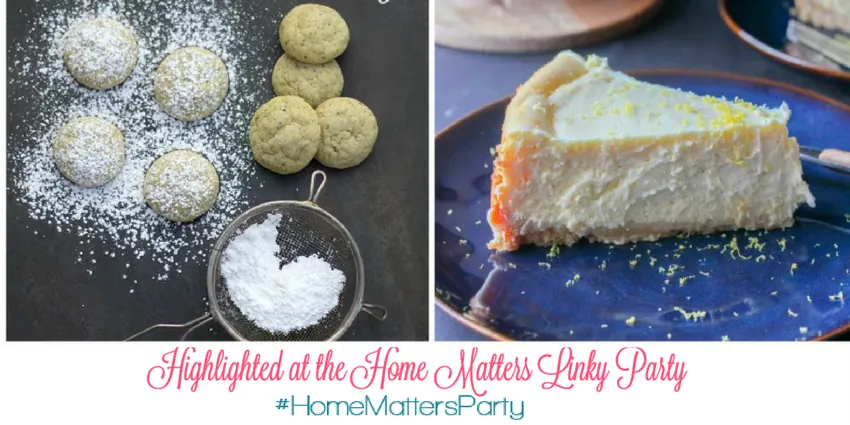 Come join the fun and link your blog posts at the Home Matters Linky Party 130. Find inspiration recipes, decor, crafts, organize -- Door Opens Friday EST. 