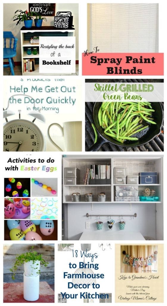 Come join the fun and link your blog posts at the Home Matters Linky Party 132. Find inspiration recipes, decor, crafts, organize -- Door Opens Friday EST. 