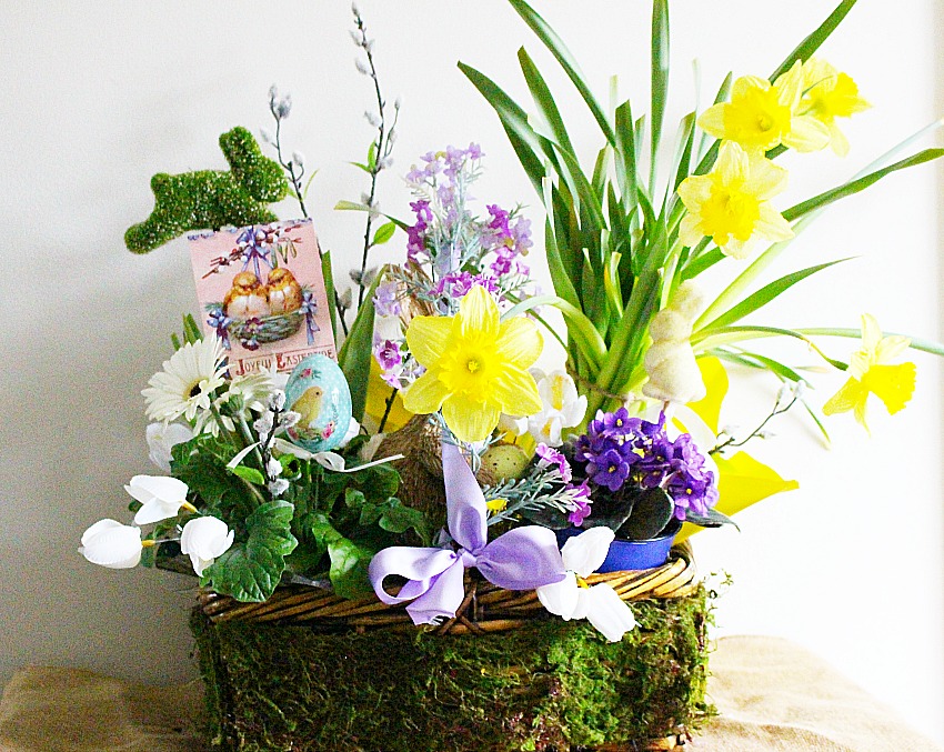 Martha Stewart Inspired Easter Basket Our Crafty Mom