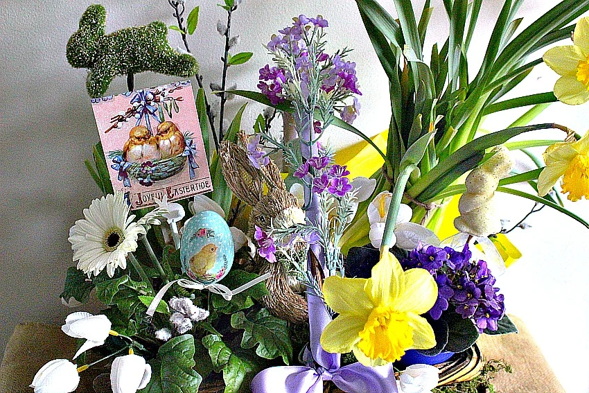 Martha Stewart Inspired Easter Basket Our Crafty Mom 