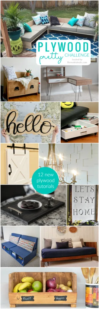 Plywood Pretty Challenge Pinterest Our Crafty Mom