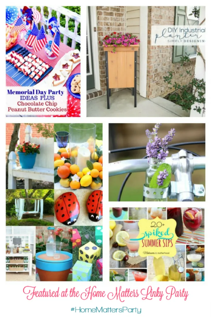 Come join the fun and link your blog posts at the Home Matters Linky Party 137. Find inspiration recipes, decor, crafts, organize -- Door Opens Friday EST.