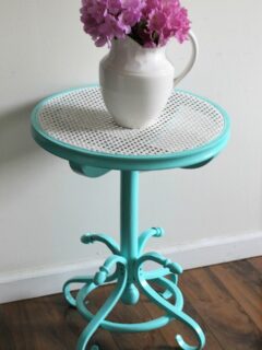 cane table makeover