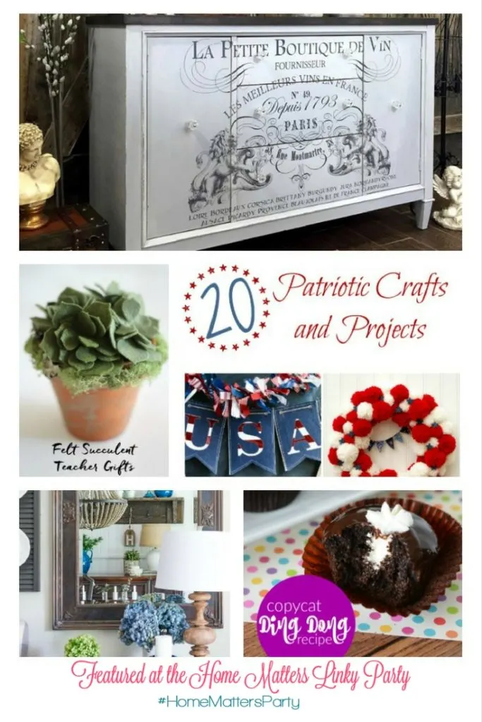 Come join the fun and link your blog posts at the Home Matters Linky Party 136. Find inspiration recipes, decor, crafts, organize -- Door Opens Friday EST. 