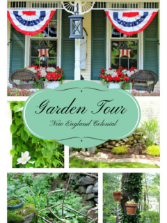 New England Colonial Home & Garden Tour Our Crafty Mom