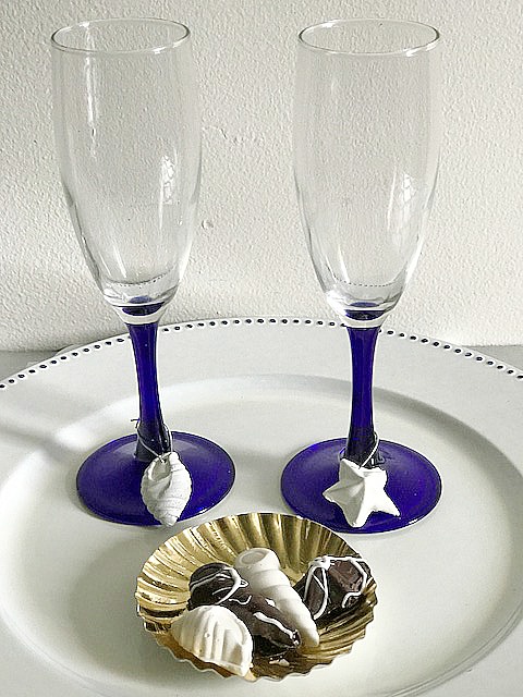 How To Make Beach Themed Clay Wine Glass Charms Our Crafty Mom 6