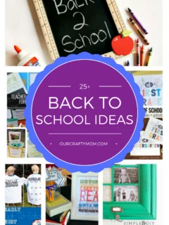 25+ Quick & Easy Back To School Ideas Our Crafty Mom