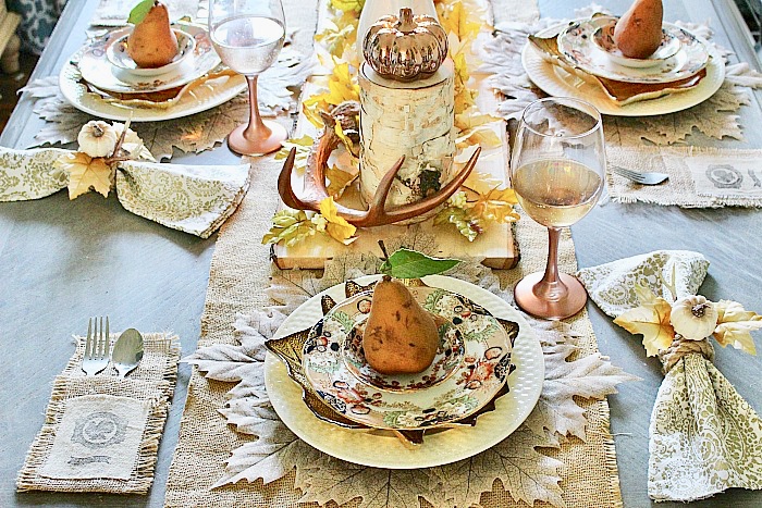 Thanksgiving Tablescape 