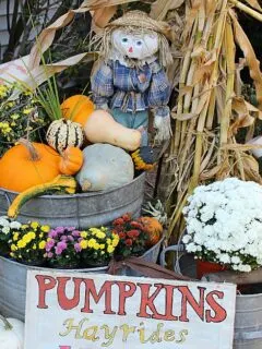 Outdoor Space Blog Hop Fall Front Entry Our Crafty Mom