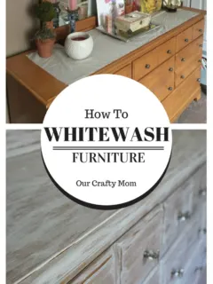 How To Whitewash Furniture-ORC Week 3-Master Bedroom Our Crafty Mom