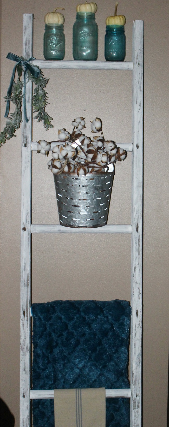 How To Decorate With Vintage Ladders Our Crafty Mom