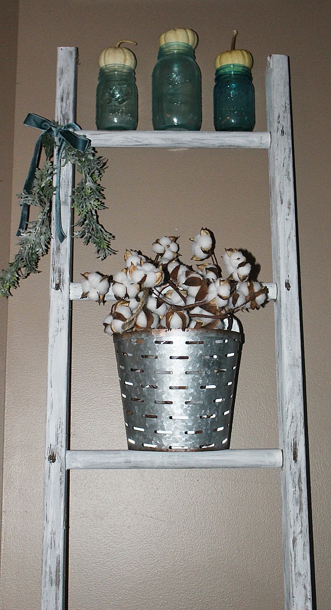 How To Decorate With Vintage Ladders Our Crafty Mom