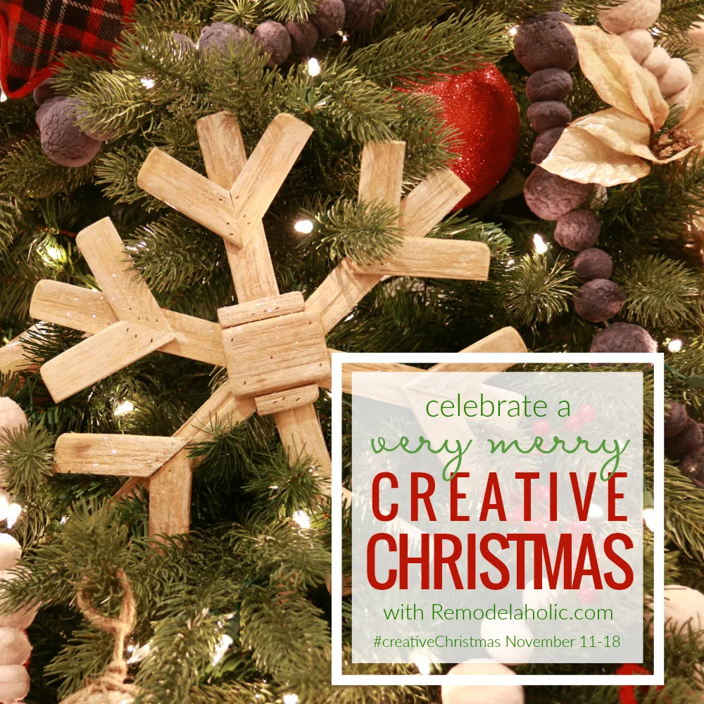 DIY Wood Slice Christmas Ornament - Our Crafty Mom