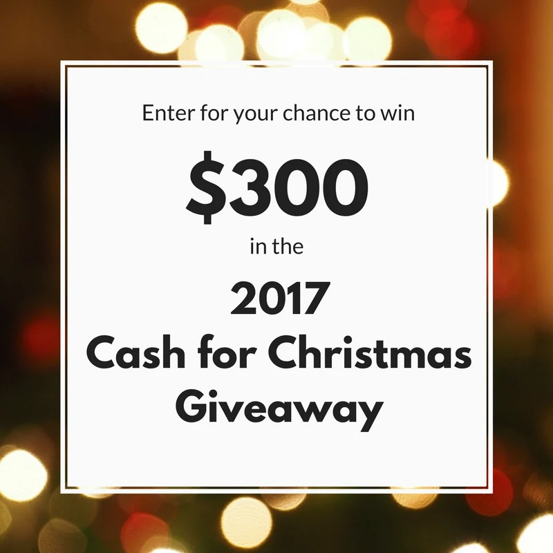 Cash For Christmas Giveaway - Our Crafty Mom