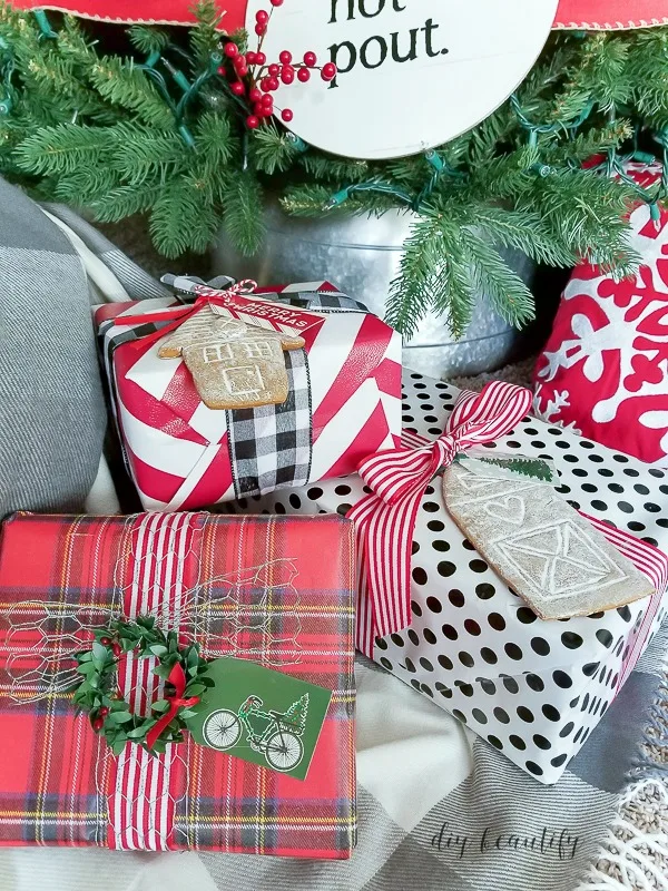 5 Easy Christmas Gift Wrapping Ideas & Blog Hop Our Crafty Mom 
