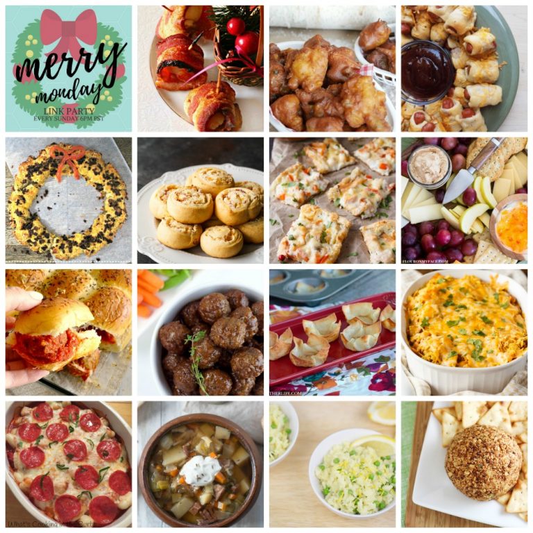 15 Quick and Easy Appetizer Ideas and Merry Monday #184 - Our Crafty Mom