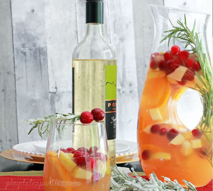 5 Holiday Sangria Recipes and Merry Monday #183 2 - Our Crafty Mom #holidaysangria #christmascocktails #merrymonday