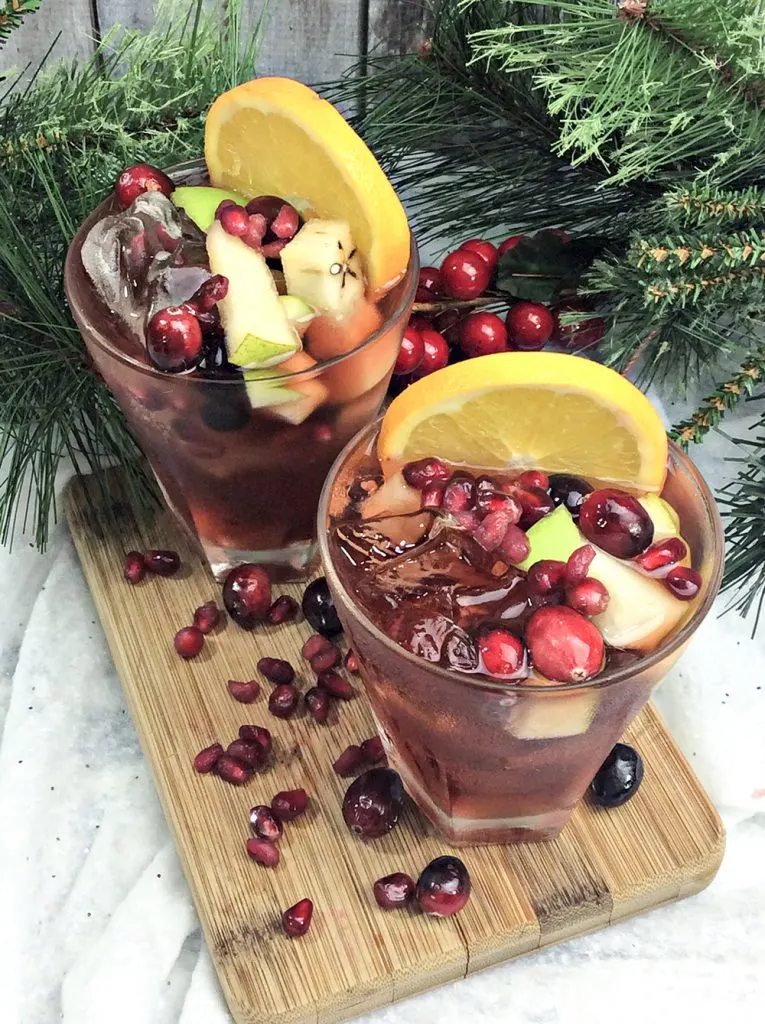 5 Holiday Sangria Recipes and Merry Monday #183 4- Our Crafty Mom #holidaysangria #merrymonday