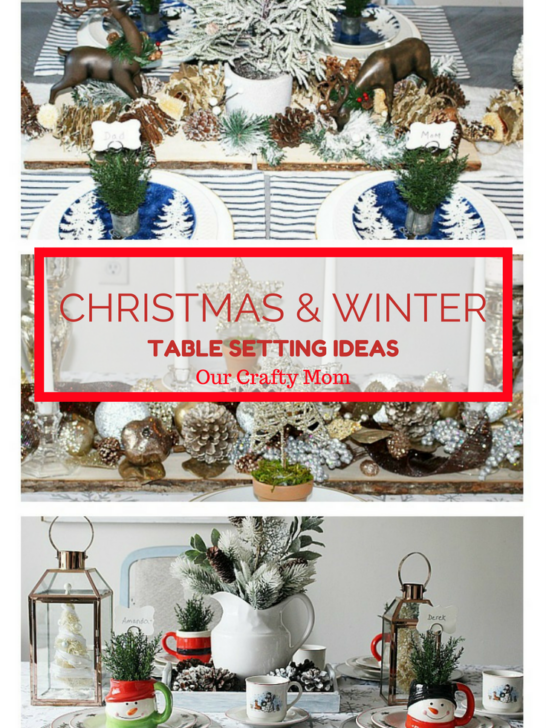 How To Make A Silver Deco Mesh Christmas Wreath-Our Crafty Mom