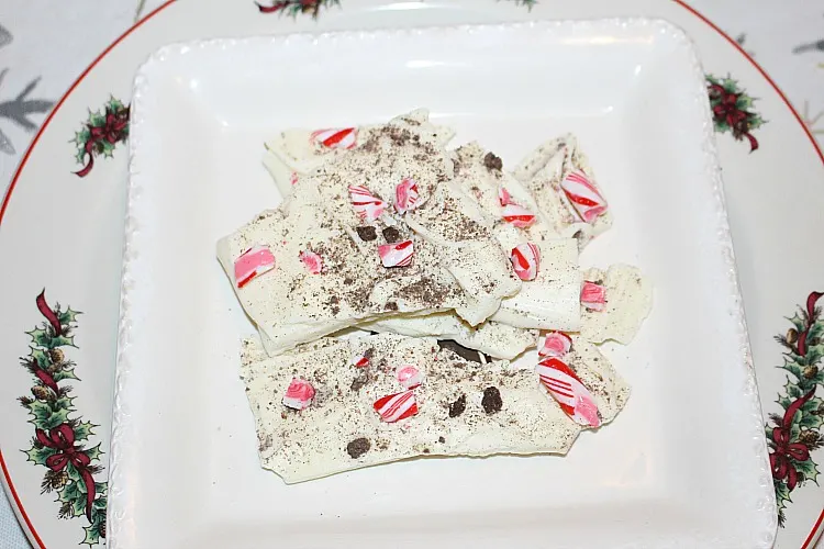 Easy Peppermint Bark Recipe and Gift Idea Our Crafty Mom